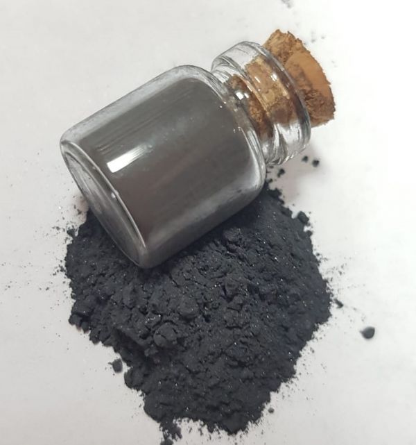 Mini kohl powder gray Iranian Gazala Leil, 2 ml